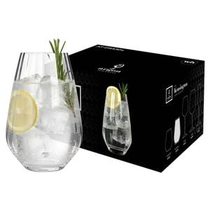 Argon Tableware Kensington Optic Crystal Highball Glasses - 620ml - Pack Of 48