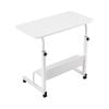 Artiss Laptop Desk Portable Sit Stand Desks Height Adjustable Workstation 80CM White