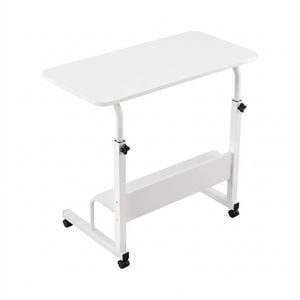 Artiss Laptop Desk Portable Sit Stand Desks Height Adjustable Workstation 80CM White
