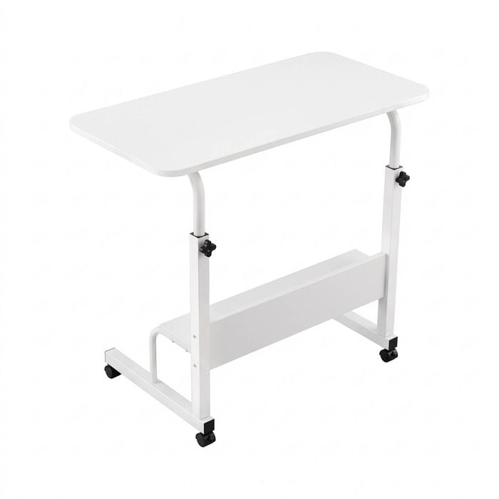 Artiss Laptop Desk Portable Sit Stand Desks Height Adjustable Workstation 80CM White