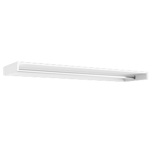 Lugna 1800-2099mm Crisp White Custom Hat Shelf