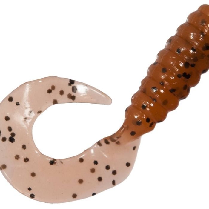8 Pack of Zman 2.5 Inch Grubz Soft Plastic Lures -  Pumpkinseed