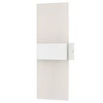 Brilliant 29cm White Matt LED Modern Wisher Wall Light