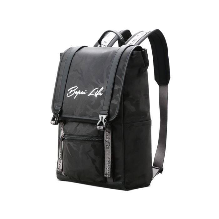 BOPAI Fashion Style Waterproof Microfiber Sporty Backpack 15.6" - Camouflage