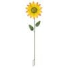 22 x 82cm Yellow Metal Daisy Decorative Garden Stake