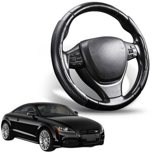 Segmented Steering Wheel Cover for Audi TT TTS TTRS 2014 - Current (Coupe)