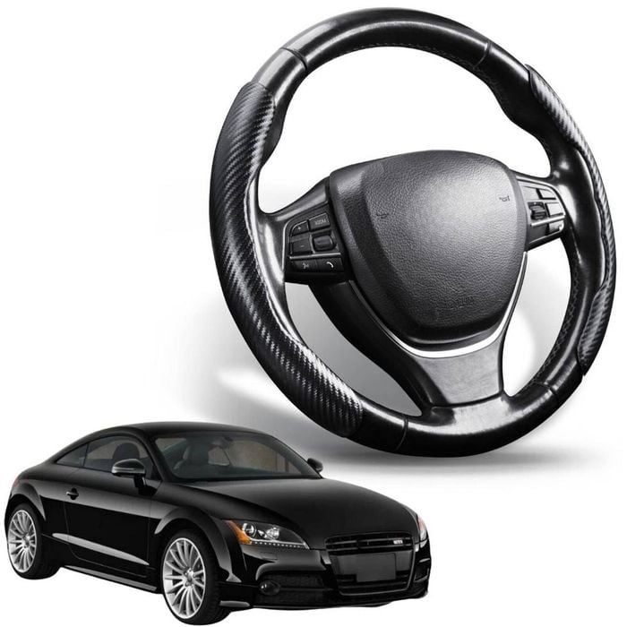 Segmented Steering Wheel Cover for Audi TT TTS TTRS 2014 - Current (Coupe)