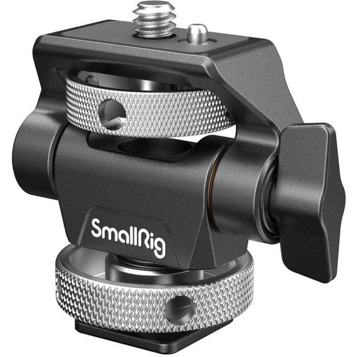 SmallRig Swivel and Tilt Adjustable Monitor Mount with Cold Shoe Mount 2905B