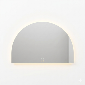 Crystalux Arch Back-lit Led Bathroom Mirror | 1000 X 1500
