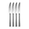 4x Maxwell & Williams Diamonds Stainless Steel Faceted Design Table Knife