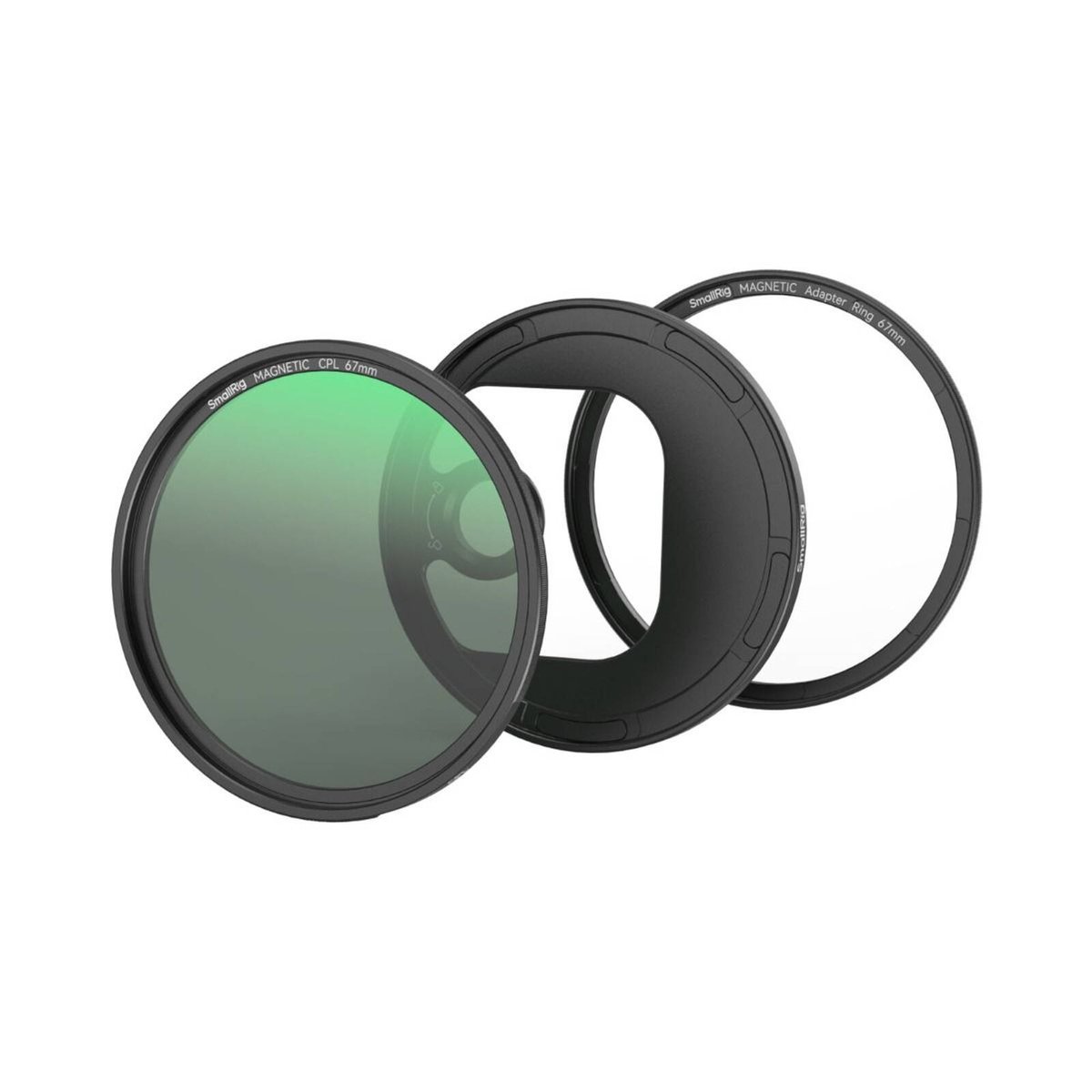 SmallRig Attachable CPL Filter with M-mount Filter Adapter (67mm) 4727 ...
