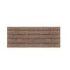 Chenille Bath Mat Runner Non Slip Thick Soft Stripe Design 119 X 43cm