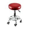 Levede Adjustable Burgundy Salon Bar Stool