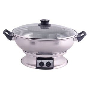 1350w Teppanyaki Steam Boat Electric Hot Pot 42x22x33cm Maxim