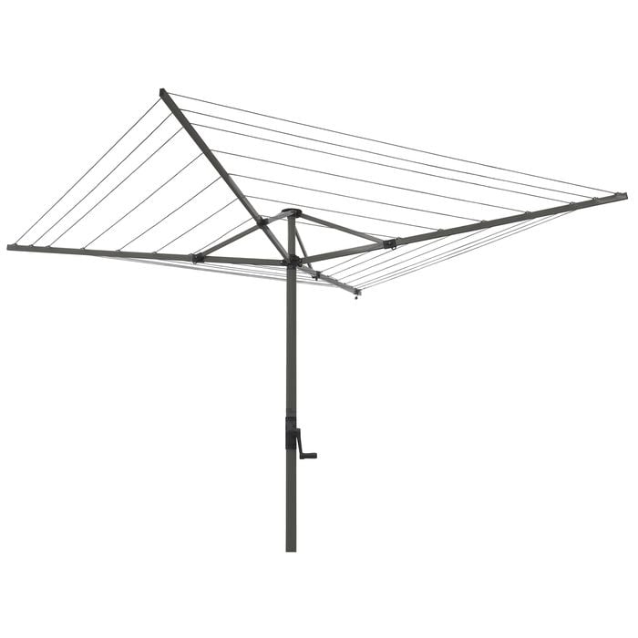 Austral Woodland Grey FoldAway 51 Rotary Clothesline