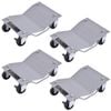 Costway 4x Car Wheels Dolly Heavy Duty Vehicle Dollies Auto Repair Moving Positioning w/Universal Castors 2720kg
