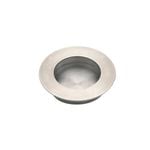 Prestige 65mm Stainless Steel Round Flush Pull Handle - 2 Pack