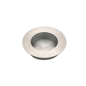 Prestige 65mm Stainless Steel Round Flush Pull Handle - 2 Pack
