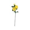 UN-REAL 95cm Yellow Artificial Trio Carnation
