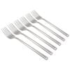 Tondo Stainless Steel Dinner Forks - 21.5cm - 12x Durable Rust Resistant Stainless Steel Dishwasher Safe Flatware Set