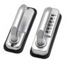 Ikonic Satin Chrome Digital Entry Lock