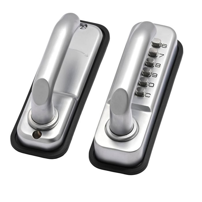 Ikonic Satin Chrome Digital Entry Lock