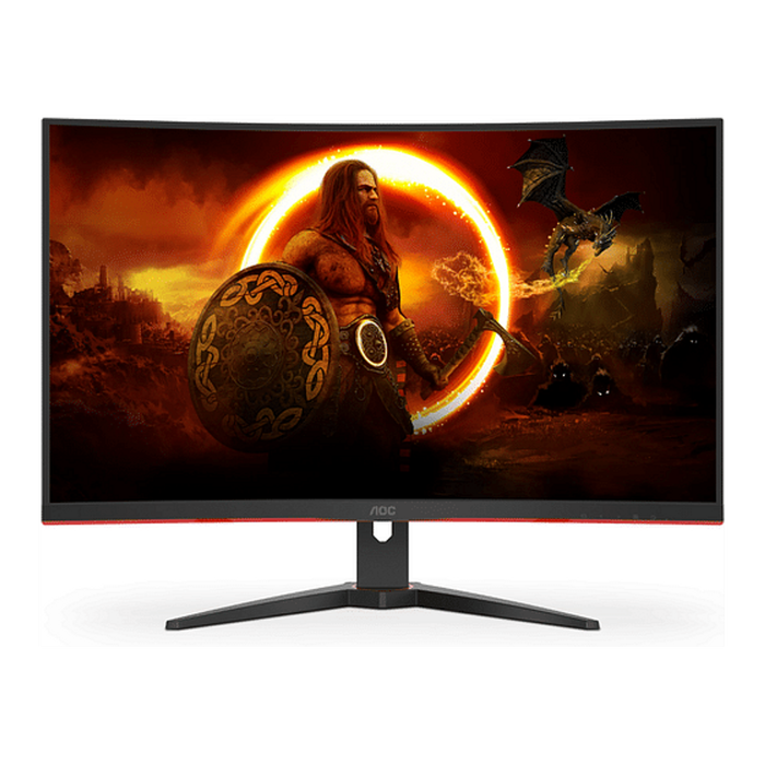 Aoc C32g2ze 31.5" Fhd 0.5ms 240hz Premium Curved Freesync Gaming Monitor