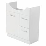 Estilo 750mm White Bathroom Vanity - Cabinet Only