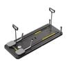 fitnessLAB Black Pilates Board Reformer - Foldable set for full-body workouts