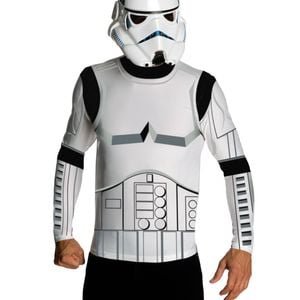 Star Wars Stormtrooper Muckup Adults Dress Up Classic Long Sleeve Tops One Size