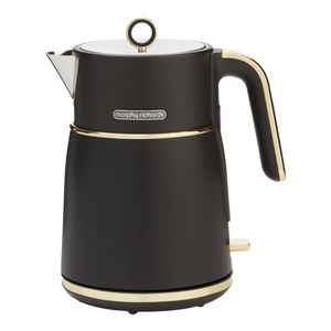 Morphy Richards Signature Soft Gold Matte Black 1.5 L Electric Kettle Rapid Boil