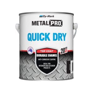 Dy-Mark 4L Black Satin MetalPro Quick Dry - 4L