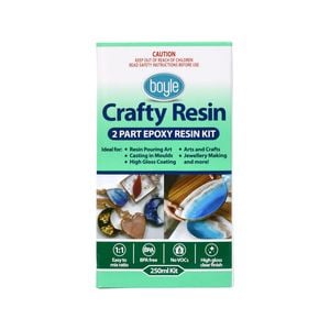 Boyle 250ml Crafty Resin Kit - 125ml + 125ml