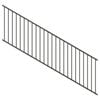 ProtectorAl 1201-2400 x 900mm Woodland Grey Raked Up to 15º Flat Top Garden Fence Panel