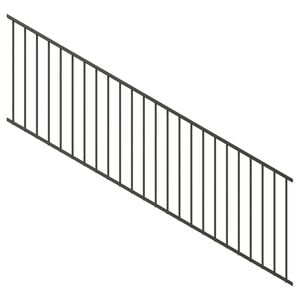 ProtectorAl 1201-2400 x 900mm Woodland Grey Raked Up to 15º Flat Top Garden Fence Panel