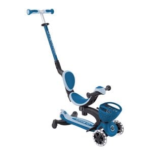 Globber Go Up Baby Lights 360 - Dark Blue/Pastel Blue - Blue | 3 | 15M-2y+