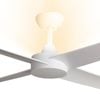 Threesixty 122cm White 4 Blade Ambience Ceiling Fan With Up Light