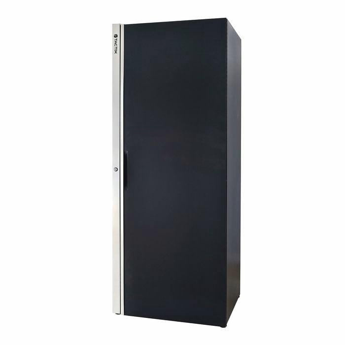 Tactix 67cm Black Tall Locker Cabinet