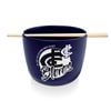 Afl Noodle Bowl With Chopsticks - Carlton Blues - Ceramic - 490ml Capacity