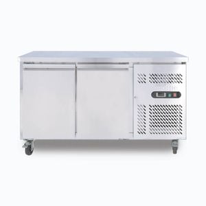 Bromic Under Bench Fridge - 282L - 2 Doors - Stainless Steel