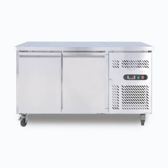 Bromic Under Bench Fridge - 282L - 2 Doors - Stainless Steel
