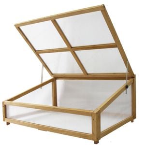VegTrug 1050 x 760 x 455mm Natural Cold Frame - Suits 1m Classic Raised Garden Bed