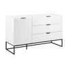 Modern Furniture SVANA Sideboard Buffet 134cm - White