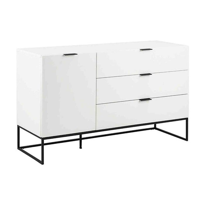 Modern Furniture SVANA Sideboard Buffet 134cm - White