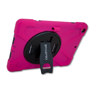 Stylepro Shockproof Case With Rotating Stand For Ipad 10th And 11th Generation 10.9", Pink