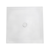 Estilo 900mm x 900mm 4 Lip Centre Rear Outlet Shower Base