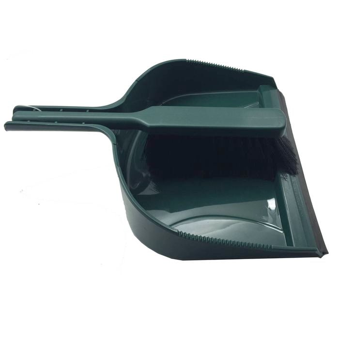 All Set Jumbo Plastic Dustpan And Brush Set