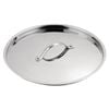 Vogue Stainless Steel Saucepan Lid Heavy Duty With Handle 180mm