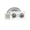 HPM 3-In-1 2-Lamp Ducted Bathroom Heater Exhaust Fan
