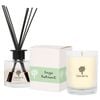 Nicola Spring Soy Wax Scented Candle & Reed Diffuser Set - Sage Retreat - 160g Candle 28 Hour Burn & 200ml Diffuser 60 Day Scent